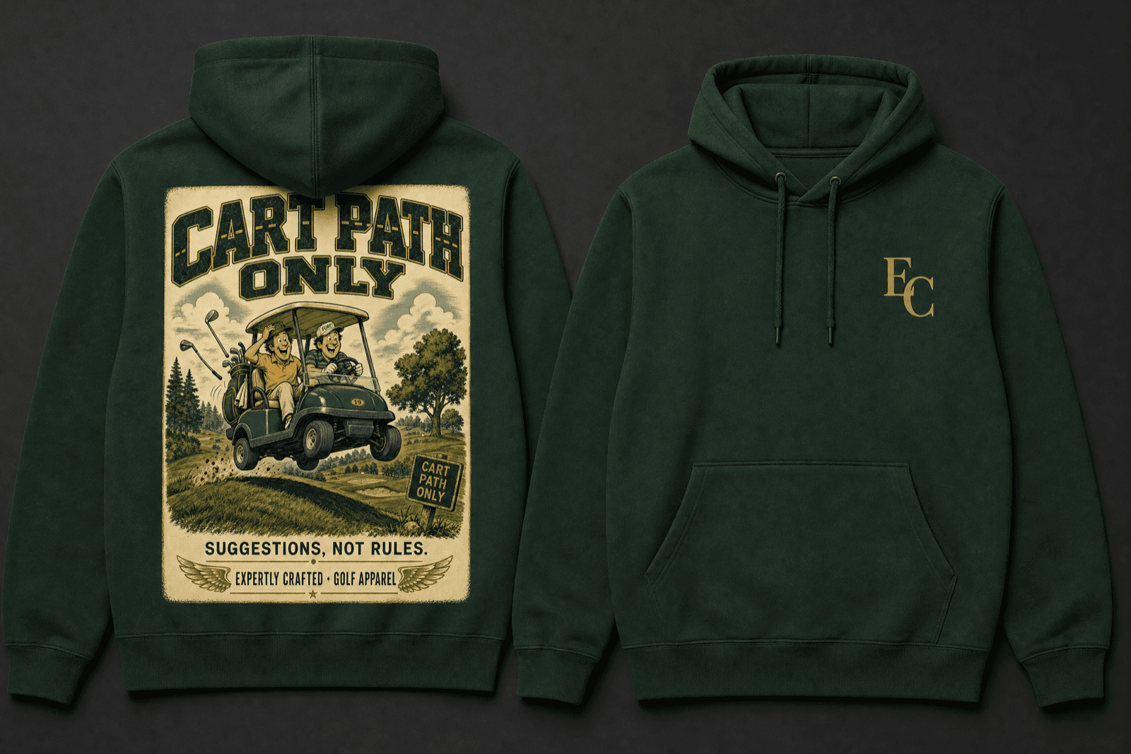 Cart Path Only Hoodie